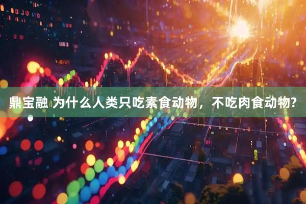 鼎宝融 为什么人类只吃素食动物，不吃肉食动物?
